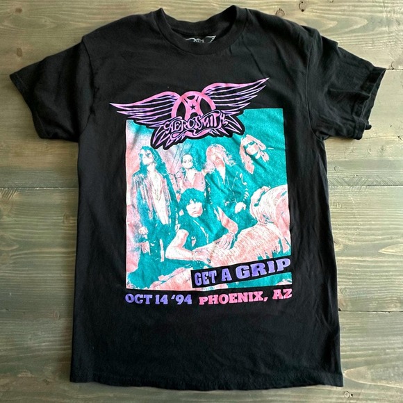 Aerosmith Other - Vintage 1994 Aerosmith "Get A Grip" Phoenix, AZ concert T-shirt‎ Adult Sz M